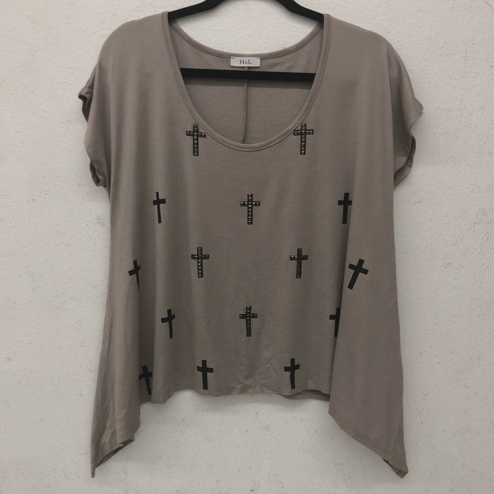 Mocha/Tan Blouse